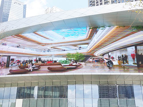 長(zhǎng)沙梅溪湖金茂廣場(chǎng) (2)